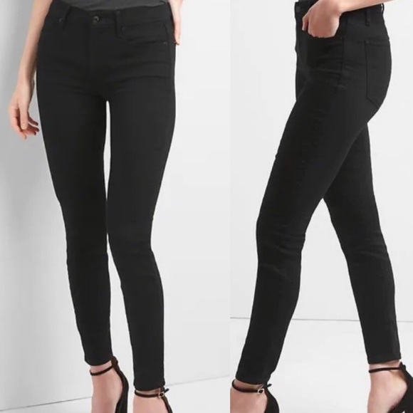 GAP Denim - GAP Stretch True Skinny Black Jeans